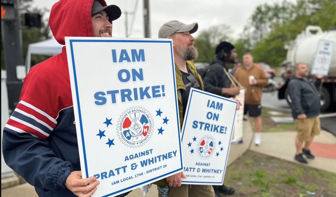 Standing with Striking Pratt & Whitney Workers: Join the Picket Line