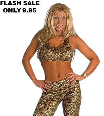 Style 749 - Women's Animal Print Fitness Bra. FLASH SALE 9.95. Our sports  bra is perfect yoga and workouts.