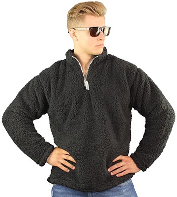 Style 245 - Men's Sherpa Big Top. Keep your muscles warm without added  bulk. Ultra soft.