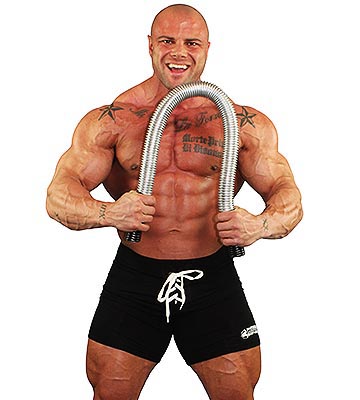 Wholesale Style 776 - Men's Lace-Up Gym Short. Only 22.00 Football style  men's bodybuilder shorts.