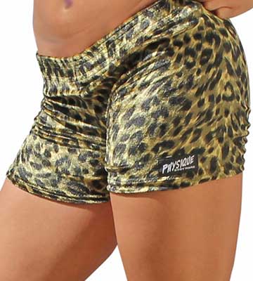 Style 751m - Men's Animal Workout Short. Compression fit men's gym shorts.  Made in America. | Physique Bodyware Workout and Bodybuilding clothing