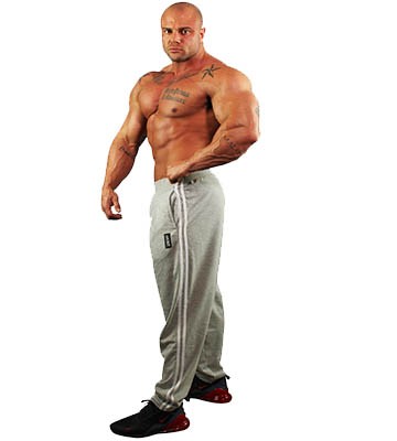 physique bodyware classic mens bodybuilder baggies with stripe. Men's Workout pants