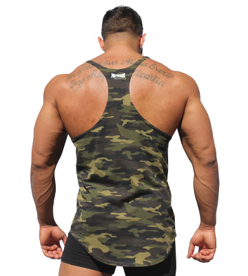 Tank Tops for Men- Mens Y Back Tank Tops & Stringer Gym Vest made in ...