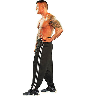 mens bodybuilder baggy pants