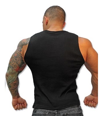 Style 979-C- Men's Shredder Muscle Shirt. Great fitting Gym shirt. Made ...