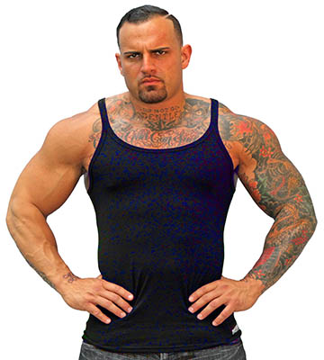 BHYDRY Tank Tops Mens Gym Bodybuilding Fitness Sleeveless Singlet T-Shirt Muscle Vest