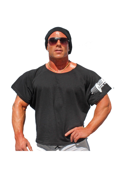 available in M-XXXL Man Made Muscle ragtop tshirt BLACK