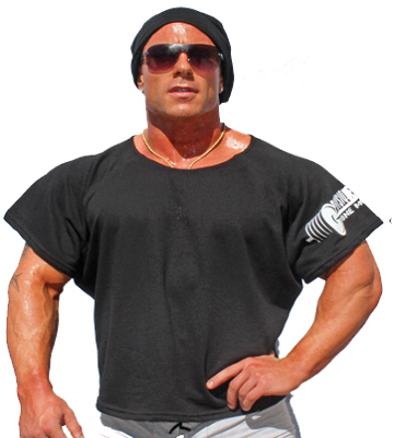 available in M-XXXL Man Made Muscle ragtop tshirt BLACK