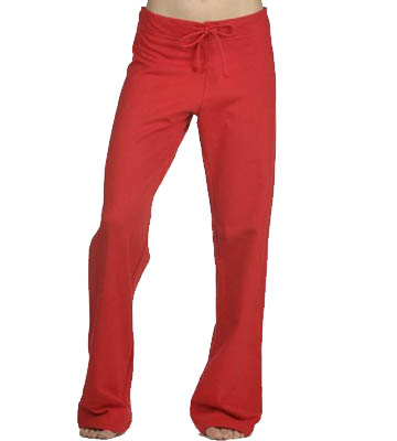 Women's Red Yoga Pants