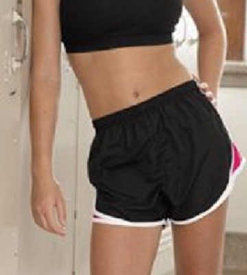 Style 983 - Women's Tempo Running Short. Only 19.95. Run for miles in  comfort! Built in liner.