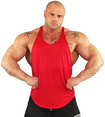 physique bodyware men's y back tank top