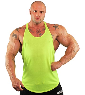 Men's Gym Camo Stringer Tank TopY-BackLight WeightDri Fit 