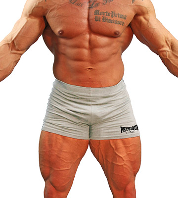 mens bodybuilding shorts