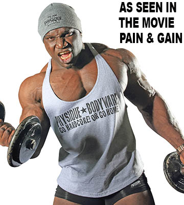 physique bodyware pain & gain rock movie tank top