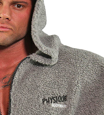 monster hoodie close-up