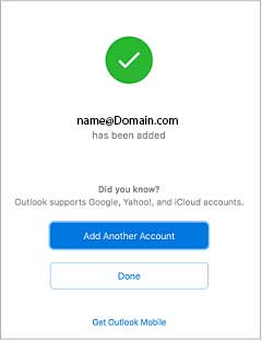 confirm outlook email